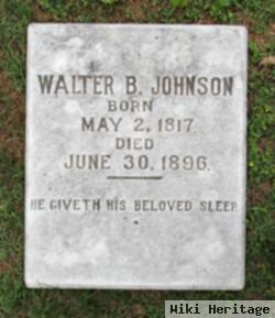 Walter B Johnson