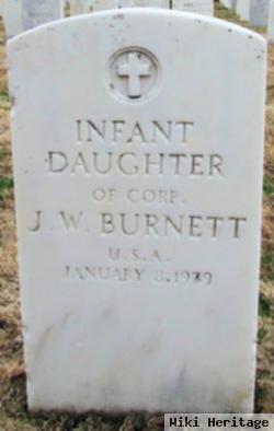 Infant Daughter Burnett