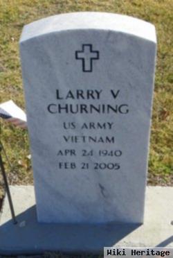 Larry V Churning