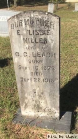 E Lissie Miller Leach