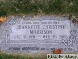 Jeanette Christine Morrison