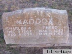 Charles A Maddox