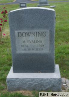 Mary Evalina "lena" Downing