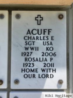 Sgt Charles Edwin Acuff