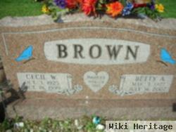 Cecil W. Brown