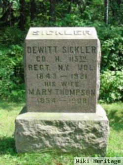 Dewitt Sickler