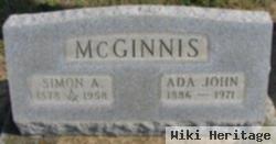 Ada John Mcginnis