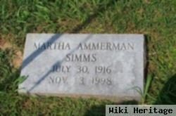 Martha Ammerman Simms