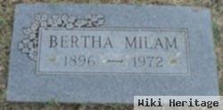 Bertha E. Milam