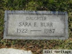 Sarah E. Burr