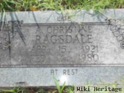 Christine A Ragsdale