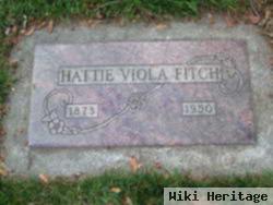 Hattie Viola Taggart Fitch