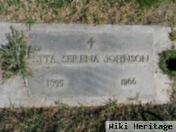 Etta Serena Epperley Johnson