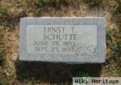 Ernest T Schutte