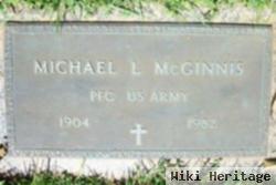 Pfc Michael L. Mcginnis