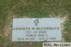 Pfc Kenneth Wilbur Mccormack