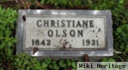 Christiane Laurentse Asbjornson (Hansdatter) Olson