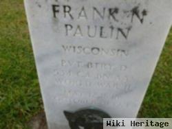 Frank Nicholas Paulin, Jr