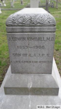 Dr Joseph Edwin Kimball