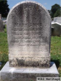 Mary Anna Connor Hess