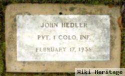 Johan "john" Hedler