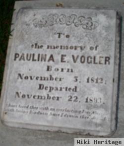 Paulina Elizabeth Vogler