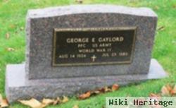 George E Gaylord