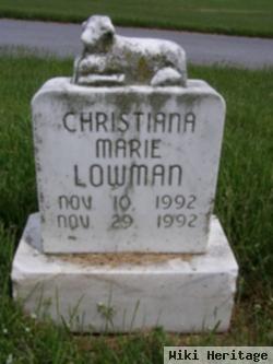 Christiana Marie Lowman