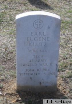 Earl Eugene Klutz