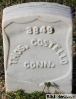 Pvt Thos. Costello