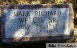 Mark Richard Welch, Sr