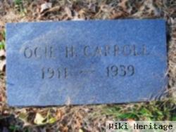 Ocie H. Carroll