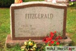 Cecil W "si" Fitzgerald