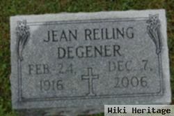 Regina "jean" Reiling Degener