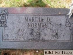 Martha D. Norman
