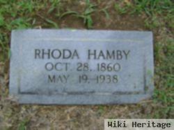 Rhoda Stockstill Hamby