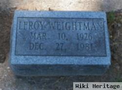 Norman Leroy Weightman