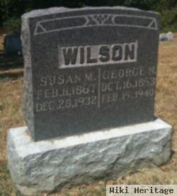 Susan M Shoemaker Wilson