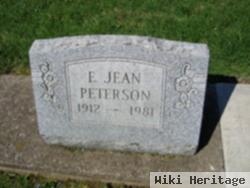 E Jean O'connor Peterson