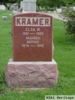 Elsa W Kramer