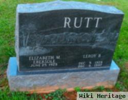 Leroy B Rutt