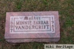 Minnie Farrar Vandergrift