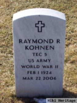 Raymond R Kohnen