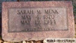 Sarah M Easton Menk