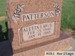 Aletta Larue Patterson Owens