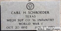 Carl Henry Schroeder, Sr