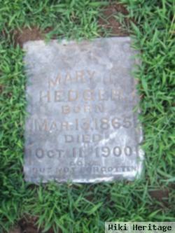 Mary J Hedger