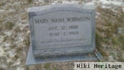 Mary Nash Robinson