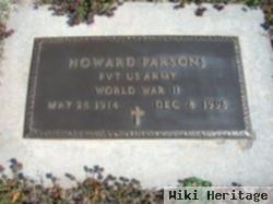 Pvt Howard Parsons