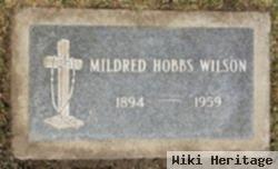 Mildred Hobbs Wilson